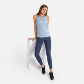 Lesmart Women's Open Back Strappy Athletic Yoga Tops